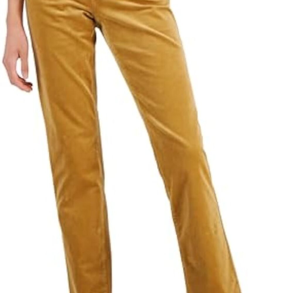 Style & Co. Women's High Rise Straight Leg Corduroy Pants
